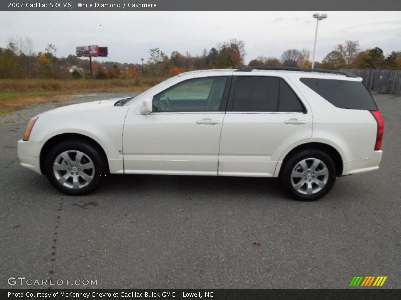 White Diamond / Cashmere 2007 Cadillac SRX V6