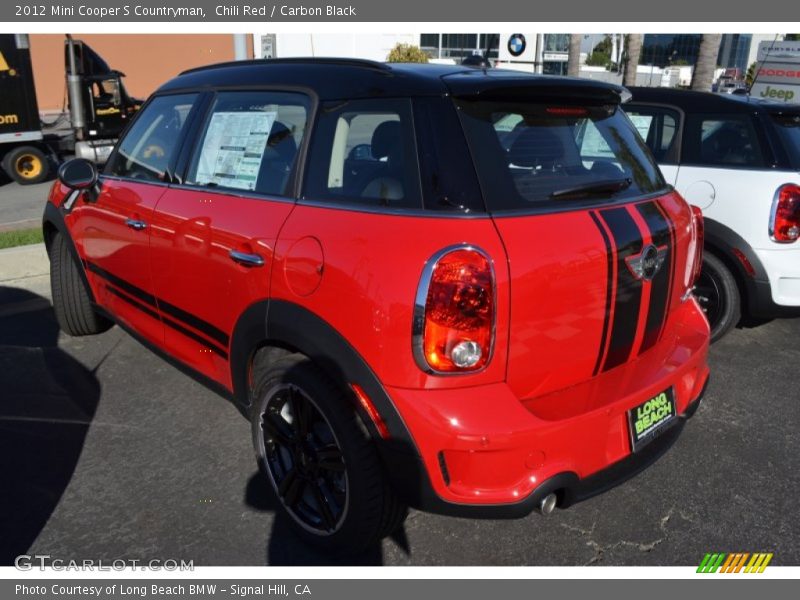 Chili Red / Carbon Black 2012 Mini Cooper S Countryman