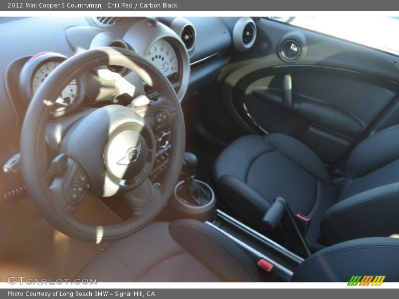 Chili Red / Carbon Black 2012 Mini Cooper S Countryman