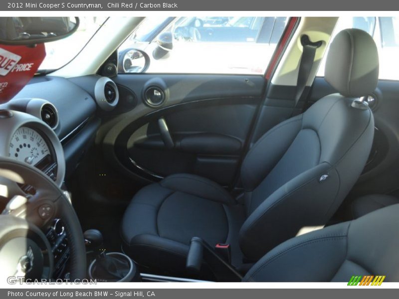 Chili Red / Carbon Black 2012 Mini Cooper S Countryman