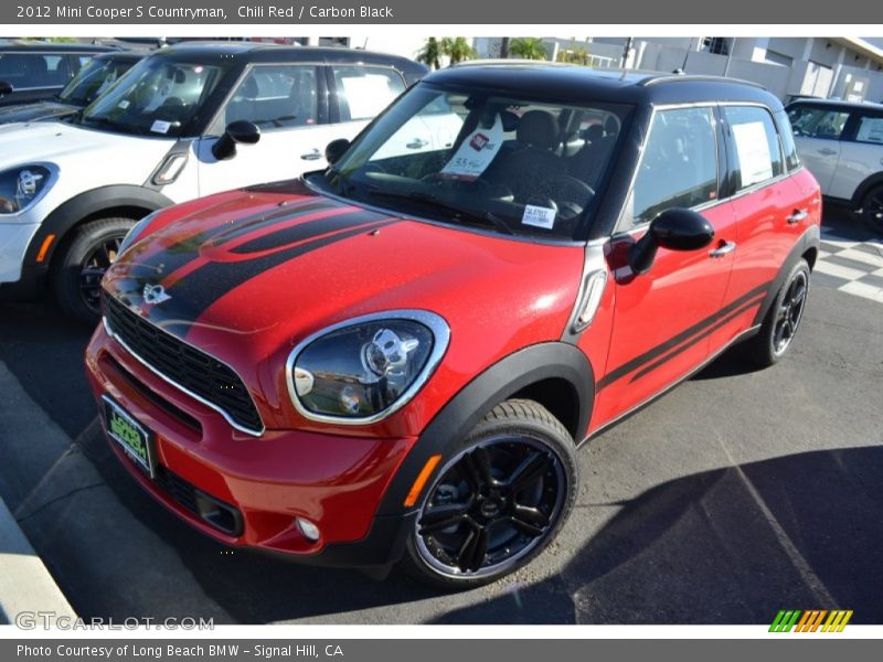 Chili Red / Carbon Black 2012 Mini Cooper S Countryman