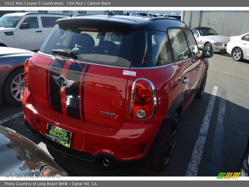 Chili Red / Carbon Black 2012 Mini Cooper S Countryman