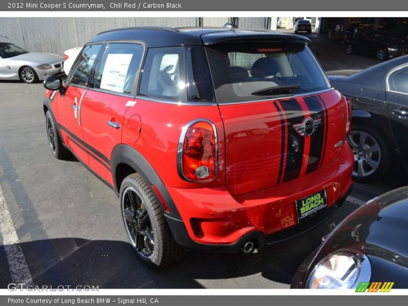 Chili Red / Carbon Black 2012 Mini Cooper S Countryman