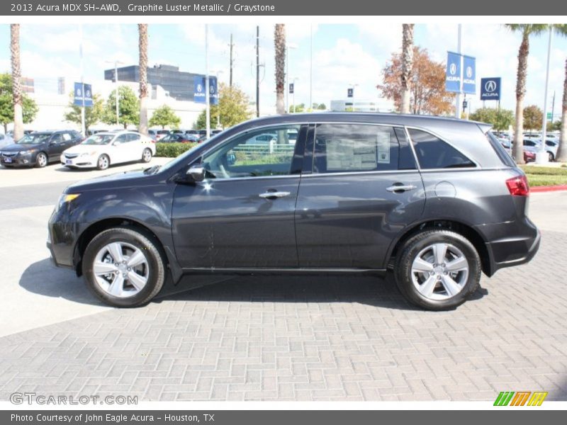 Graphite Luster Metallic / Graystone 2013 Acura MDX SH-AWD