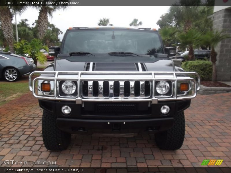 Black / Ebony Black 2007 Hummer H2 SUT