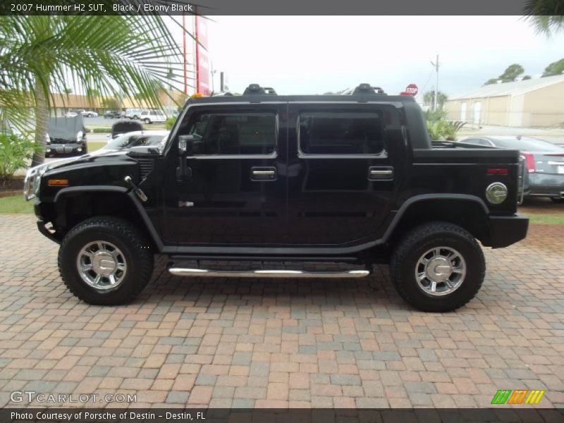 Black / Ebony Black 2007 Hummer H2 SUT