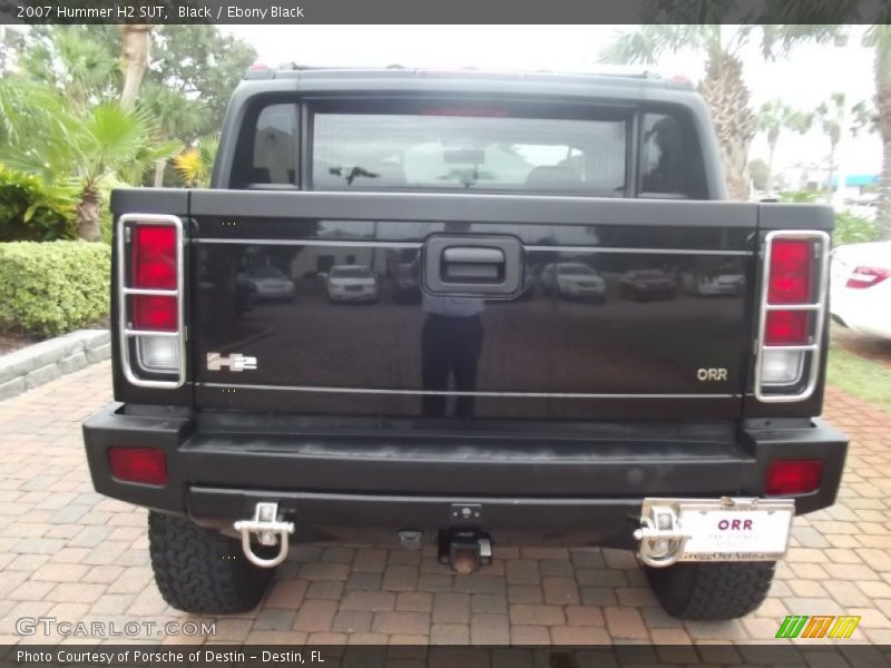Black / Ebony Black 2007 Hummer H2 SUT