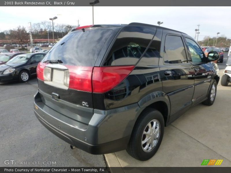 Black / Gray 2003 Buick Rendezvous CX