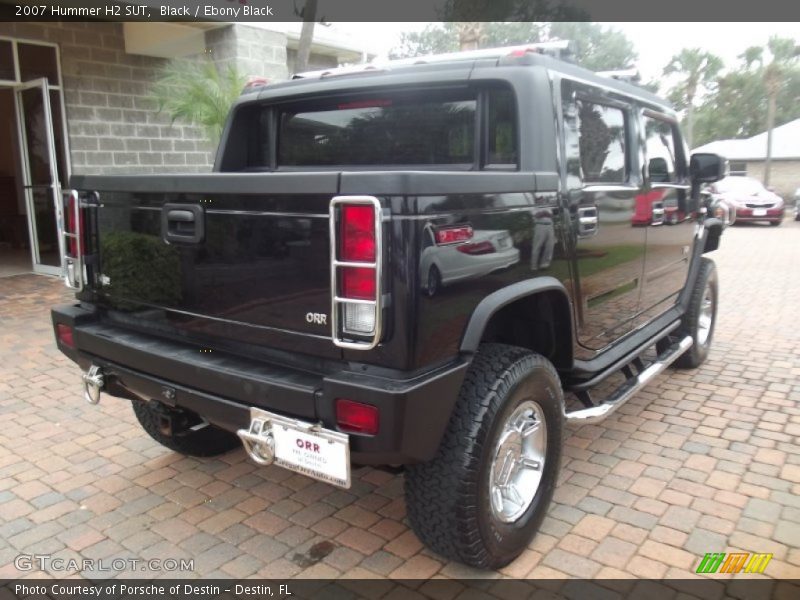 Black / Ebony Black 2007 Hummer H2 SUT
