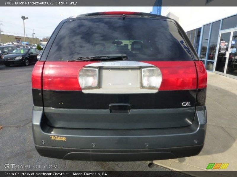 Black / Gray 2003 Buick Rendezvous CX