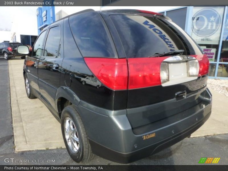 Black / Gray 2003 Buick Rendezvous CX