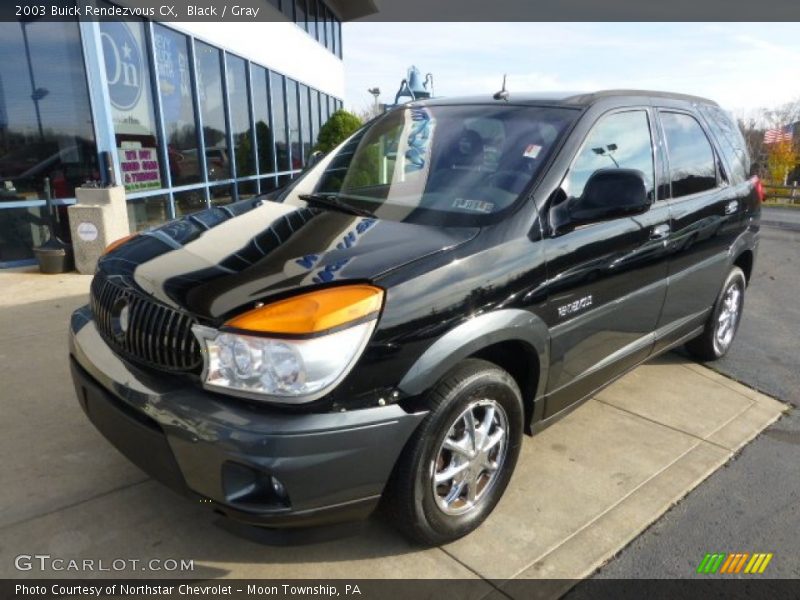 Black / Gray 2003 Buick Rendezvous CX