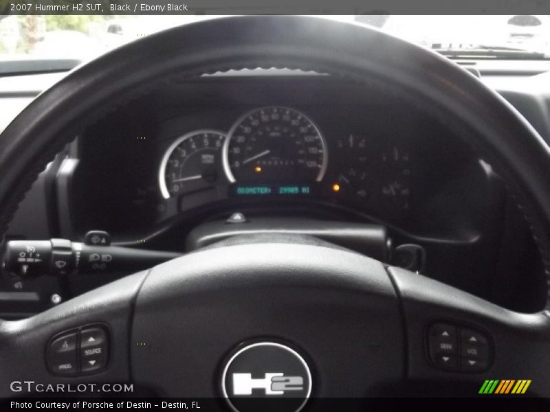 Black / Ebony Black 2007 Hummer H2 SUT