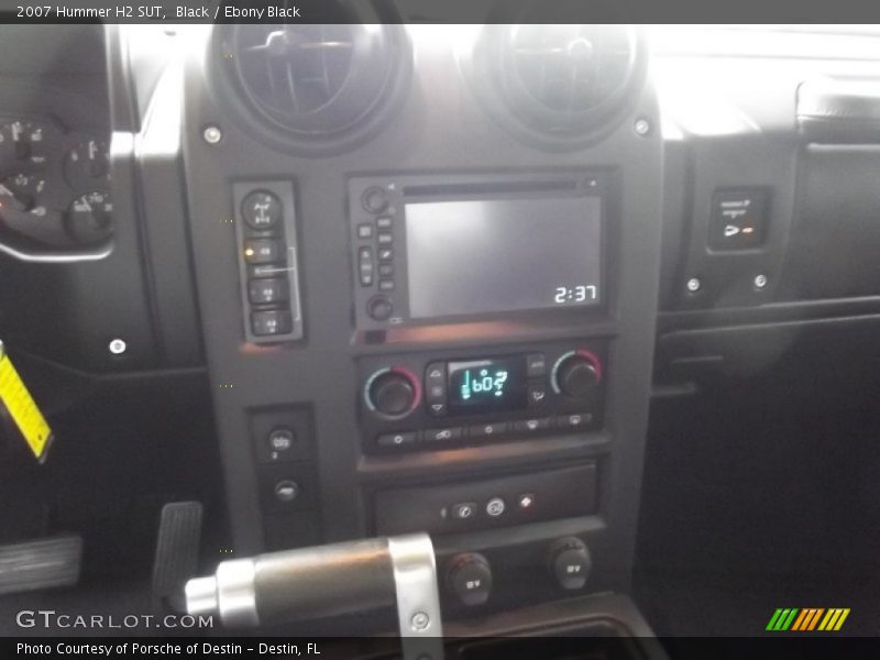 Black / Ebony Black 2007 Hummer H2 SUT