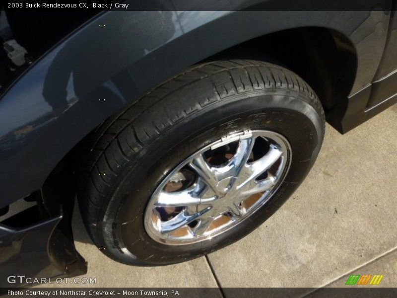 Black / Gray 2003 Buick Rendezvous CX