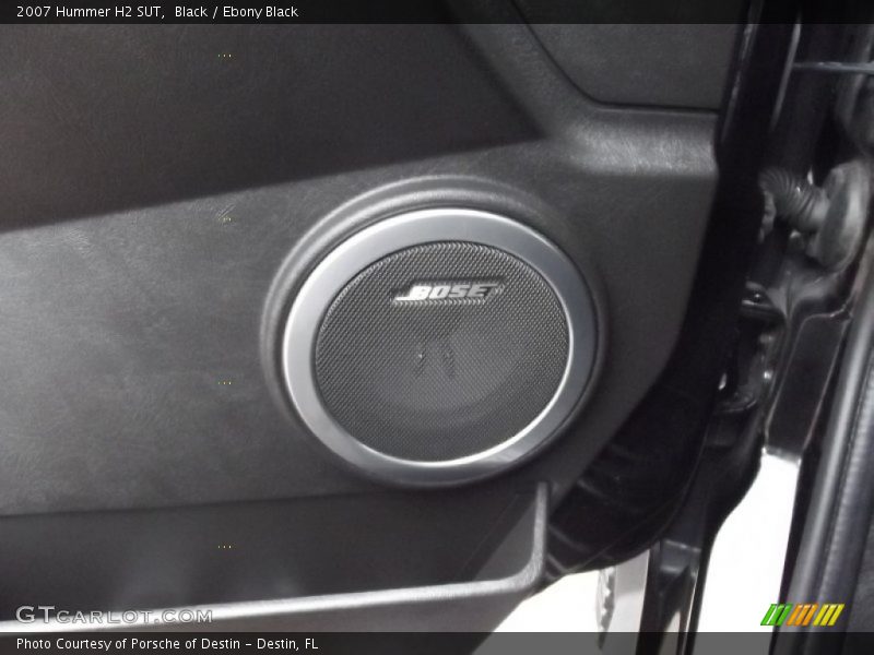 Black / Ebony Black 2007 Hummer H2 SUT