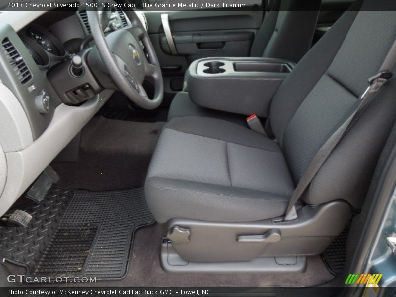 Blue Granite Metallic / Dark Titanium 2013 Chevrolet Silverado 1500 LS Crew Cab