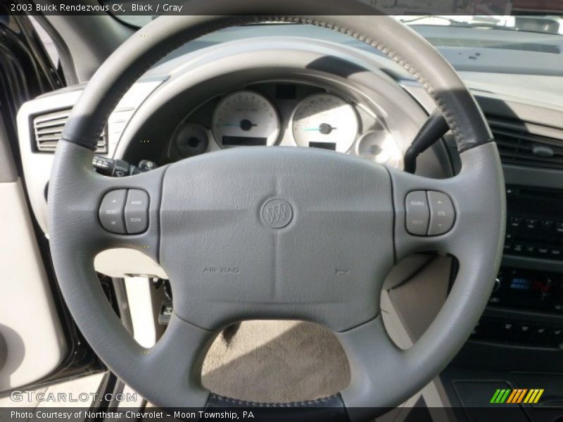 Black / Gray 2003 Buick Rendezvous CX