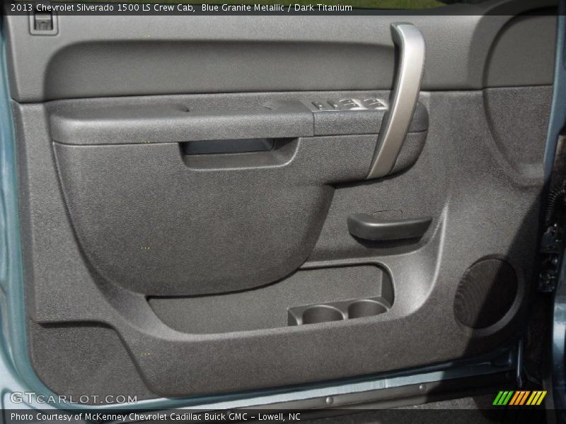 Blue Granite Metallic / Dark Titanium 2013 Chevrolet Silverado 1500 LS Crew Cab