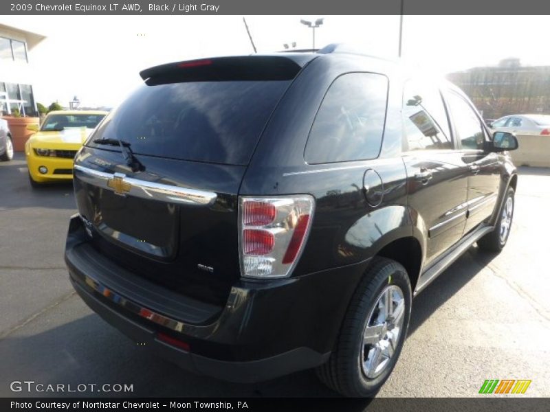 Black / Light Gray 2009 Chevrolet Equinox LT AWD