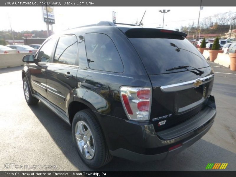 Black / Light Gray 2009 Chevrolet Equinox LT AWD