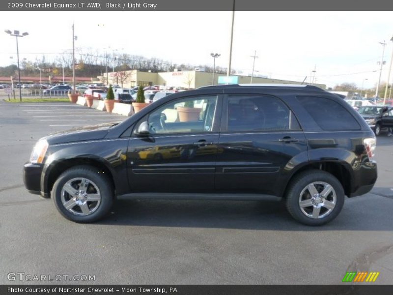 Black / Light Gray 2009 Chevrolet Equinox LT AWD