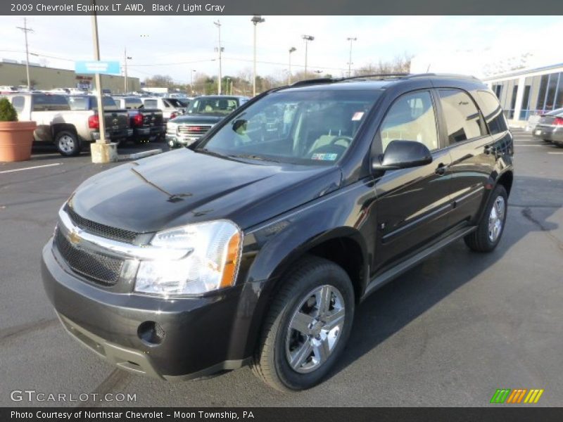 Black / Light Gray 2009 Chevrolet Equinox LT AWD