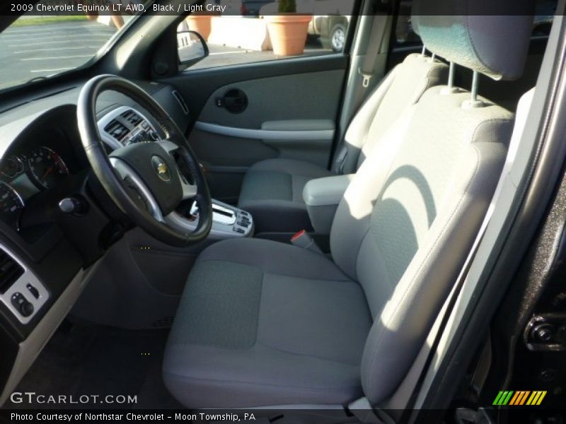 Black / Light Gray 2009 Chevrolet Equinox LT AWD