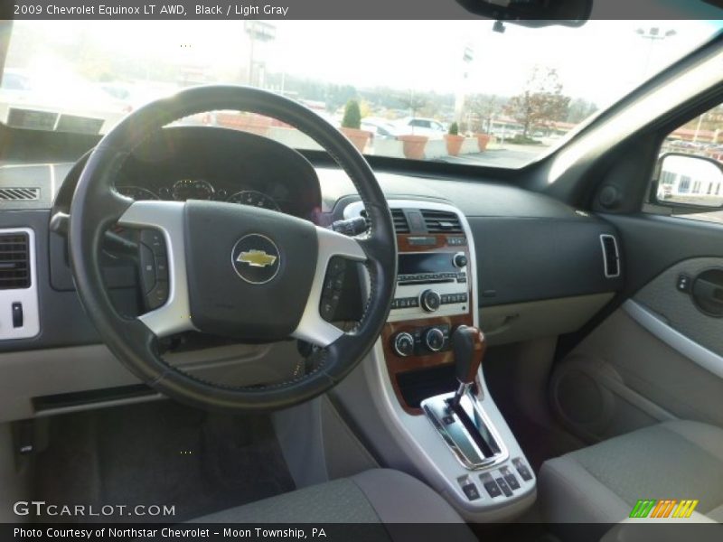 Black / Light Gray 2009 Chevrolet Equinox LT AWD