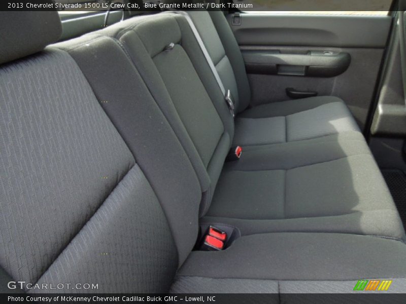 Blue Granite Metallic / Dark Titanium 2013 Chevrolet Silverado 1500 LS Crew Cab