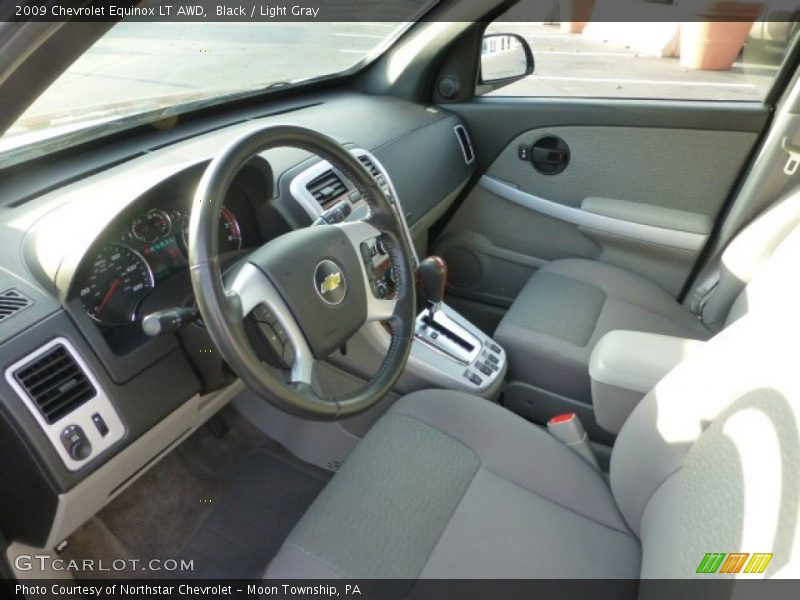 Black / Light Gray 2009 Chevrolet Equinox LT AWD