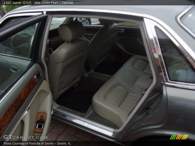 Jade Green Pearl / Oatmeal 1997 Jaguar XJ XJ6