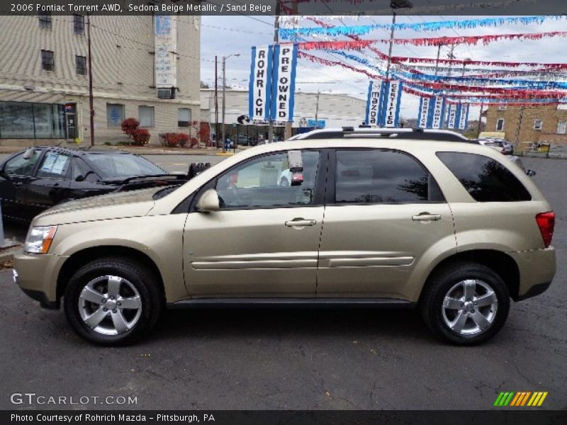 Sedona Beige Metallic / Sand Beige 2006 Pontiac Torrent AWD