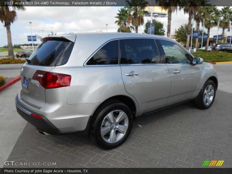 Palladium Metallic / Ebony 2013 Acura MDX SH-AWD Technology