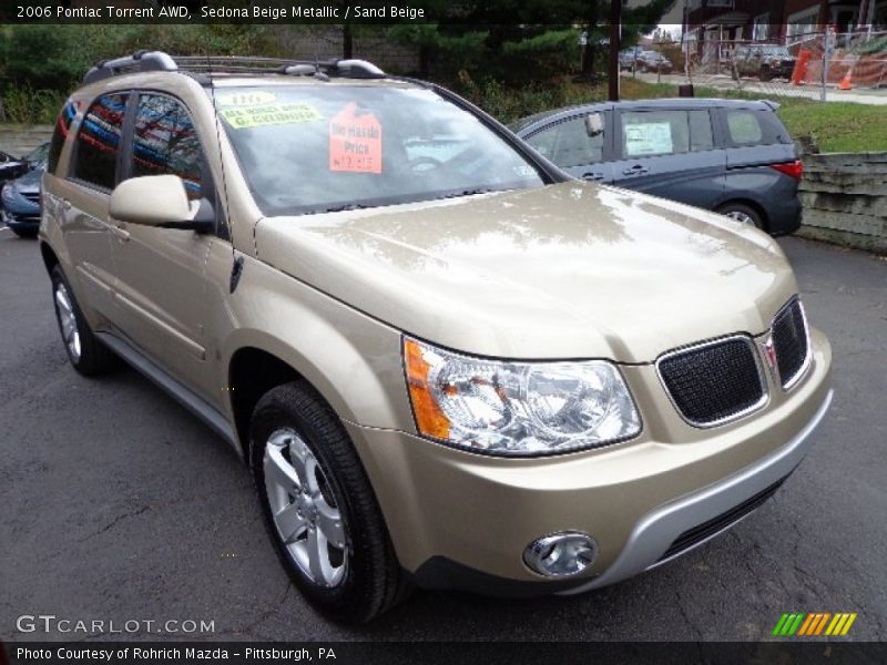 Sedona Beige Metallic / Sand Beige 2006 Pontiac Torrent AWD