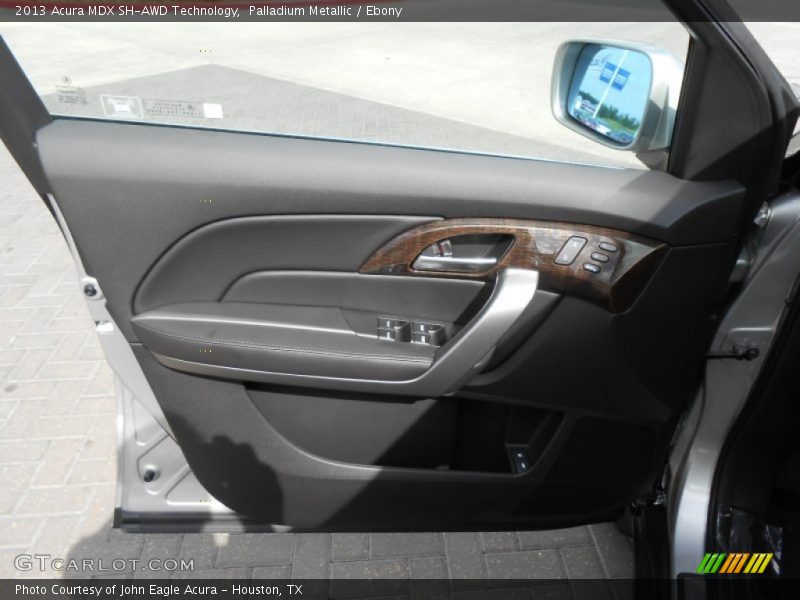 Palladium Metallic / Ebony 2013 Acura MDX SH-AWD Technology
