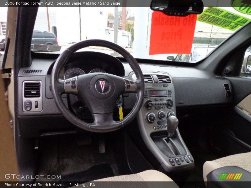 Sedona Beige Metallic / Sand Beige 2006 Pontiac Torrent AWD