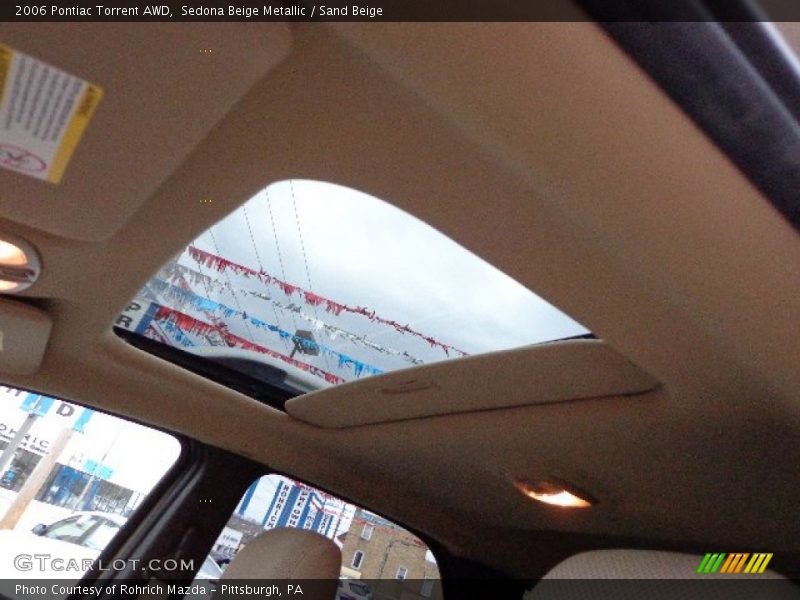 Sedona Beige Metallic / Sand Beige 2006 Pontiac Torrent AWD