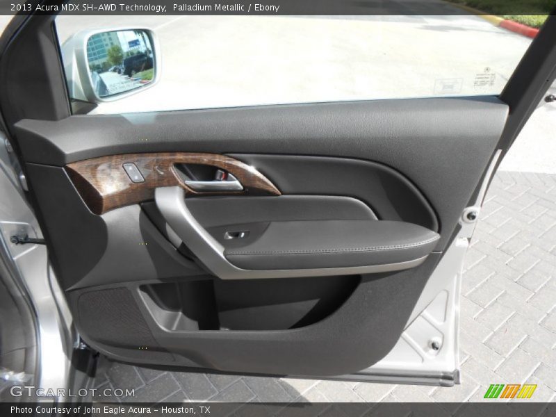 Palladium Metallic / Ebony 2013 Acura MDX SH-AWD Technology