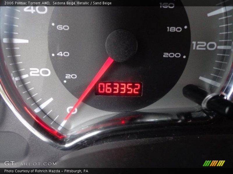 Sedona Beige Metallic / Sand Beige 2006 Pontiac Torrent AWD