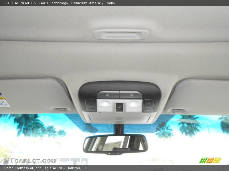 Palladium Metallic / Ebony 2013 Acura MDX SH-AWD Technology