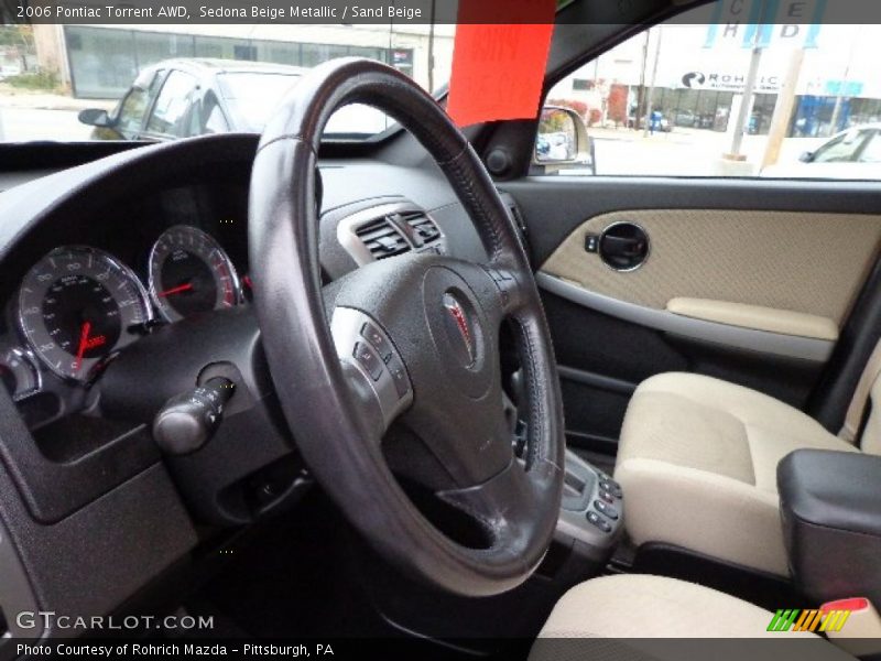 Sedona Beige Metallic / Sand Beige 2006 Pontiac Torrent AWD