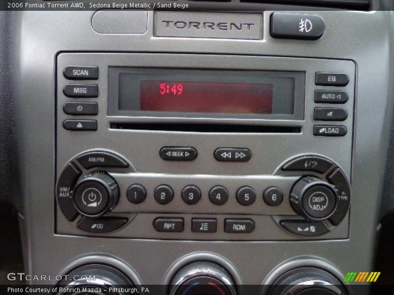 Sedona Beige Metallic / Sand Beige 2006 Pontiac Torrent AWD