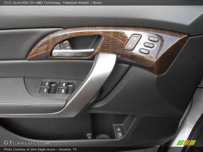 Palladium Metallic / Ebony 2013 Acura MDX SH-AWD Technology