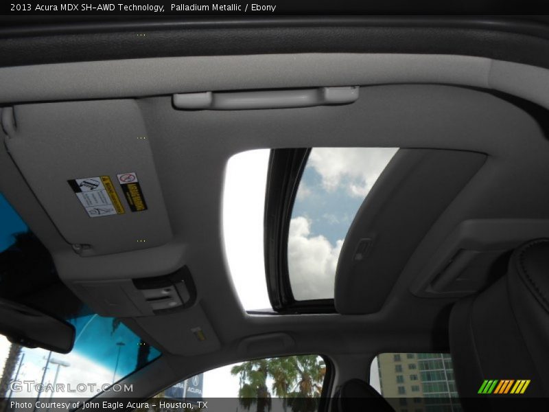 Palladium Metallic / Ebony 2013 Acura MDX SH-AWD Technology