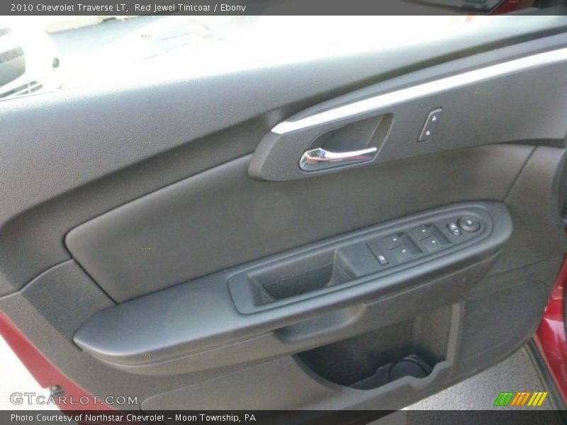 Red Jewel Tintcoat / Ebony 2010 Chevrolet Traverse LT