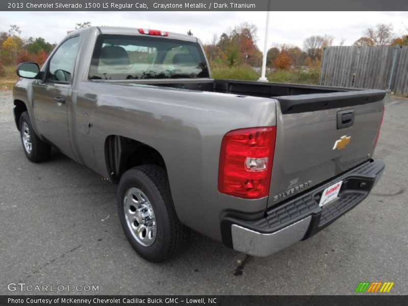 Graystone Metallic / Dark Titanium 2013 Chevrolet Silverado 1500 LS Regular Cab