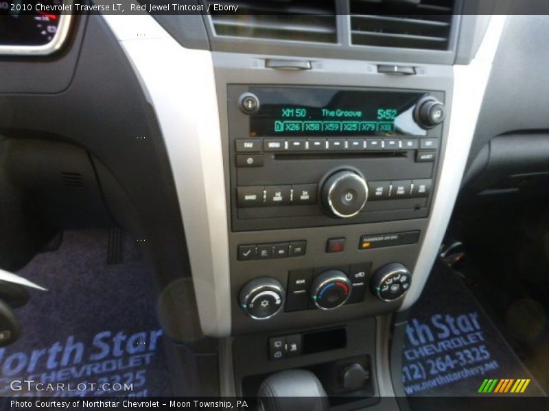 Red Jewel Tintcoat / Ebony 2010 Chevrolet Traverse LT