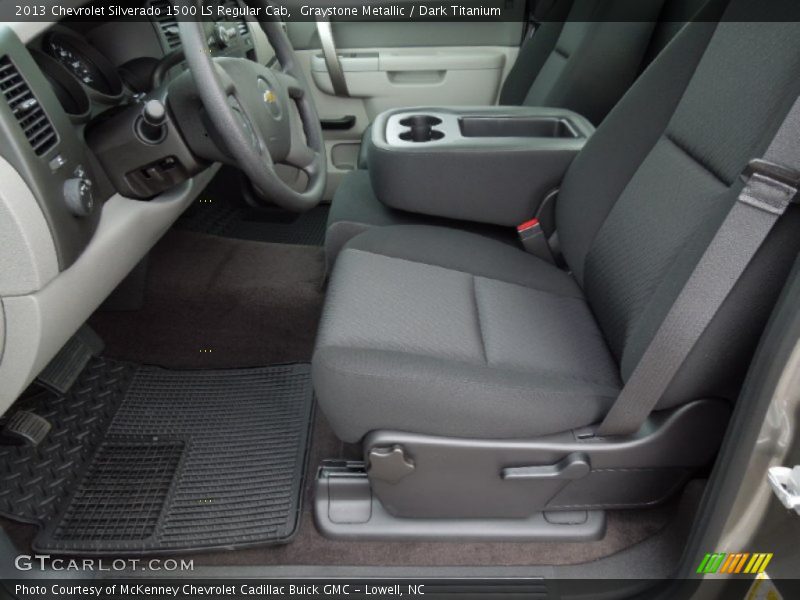 Graystone Metallic / Dark Titanium 2013 Chevrolet Silverado 1500 LS Regular Cab