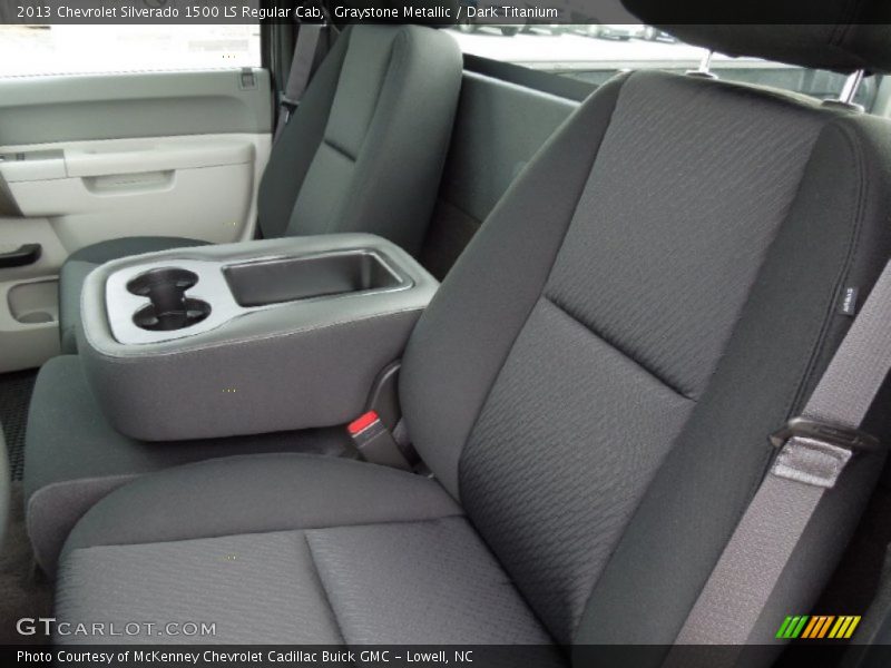 Graystone Metallic / Dark Titanium 2013 Chevrolet Silverado 1500 LS Regular Cab